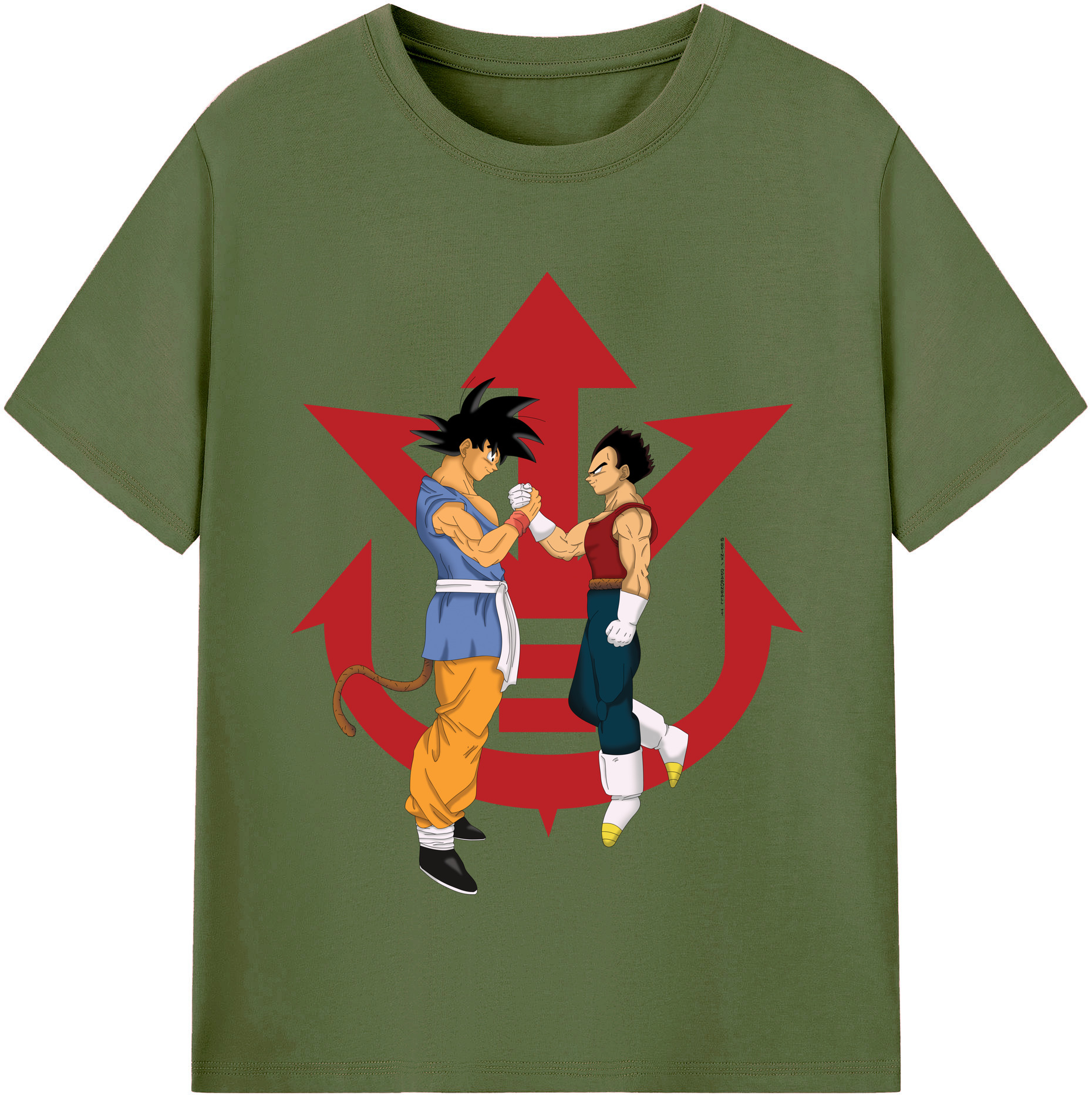 （画像用） ドラゴンボール 孫悟空（そん ごくう）Son Goku カカロット DRAGON BALL Kakarotto 綿100％半袖Tシャツ（フロントプリント）
